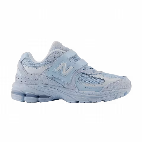 New Balance 2002R Hook & Loop Little Kid Wide 'Light Chrome Blue'