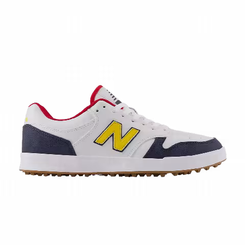 New Balance 480 Spikeless Golf 'White Yellow Navy'