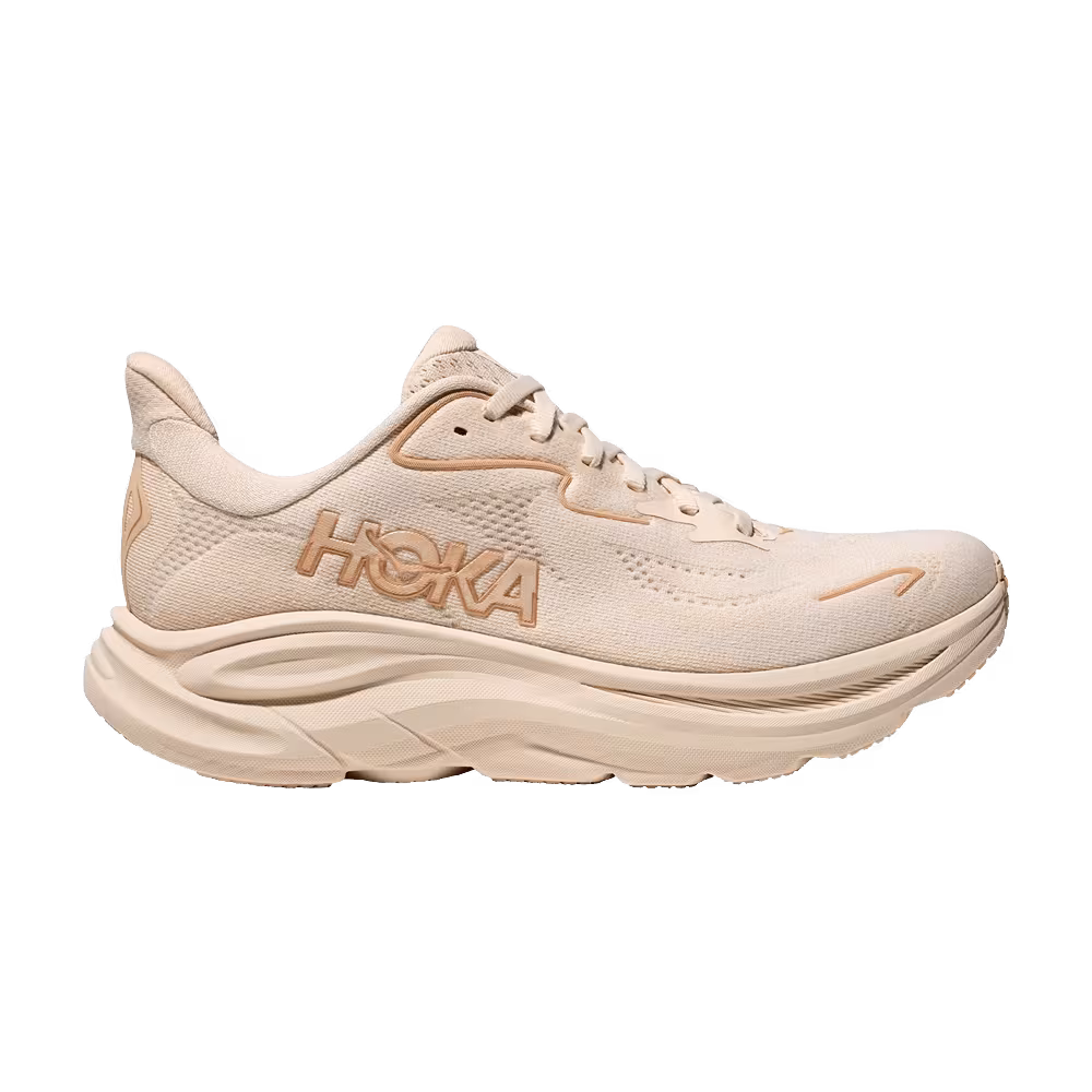 HOKA Women's Clifton 10 D Wide Vanilla Birch