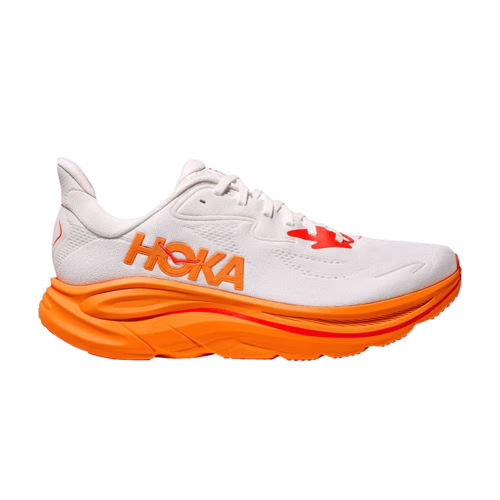 HOKA Clifton 10 Frost Orange Zest