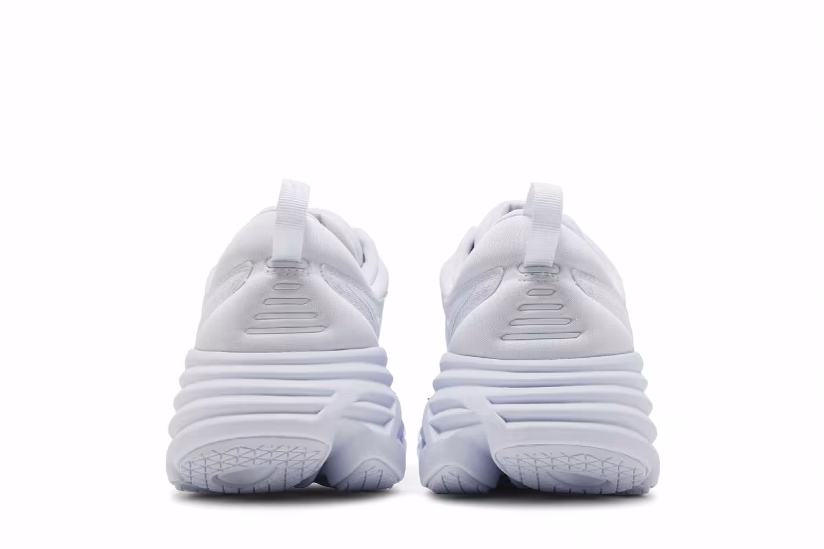 HOKA Bondi 8 Triple White, view 7
