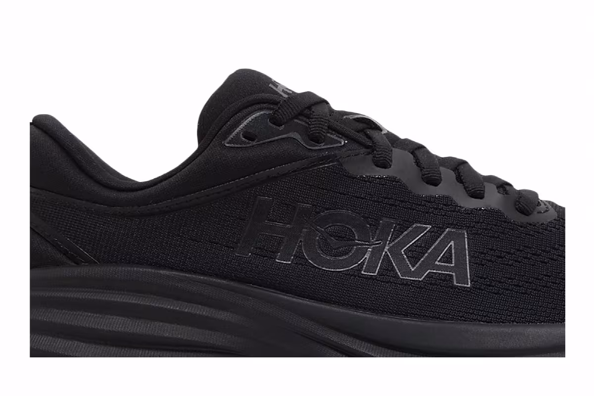 HOKA Women's Bondi 8 Black, view 3