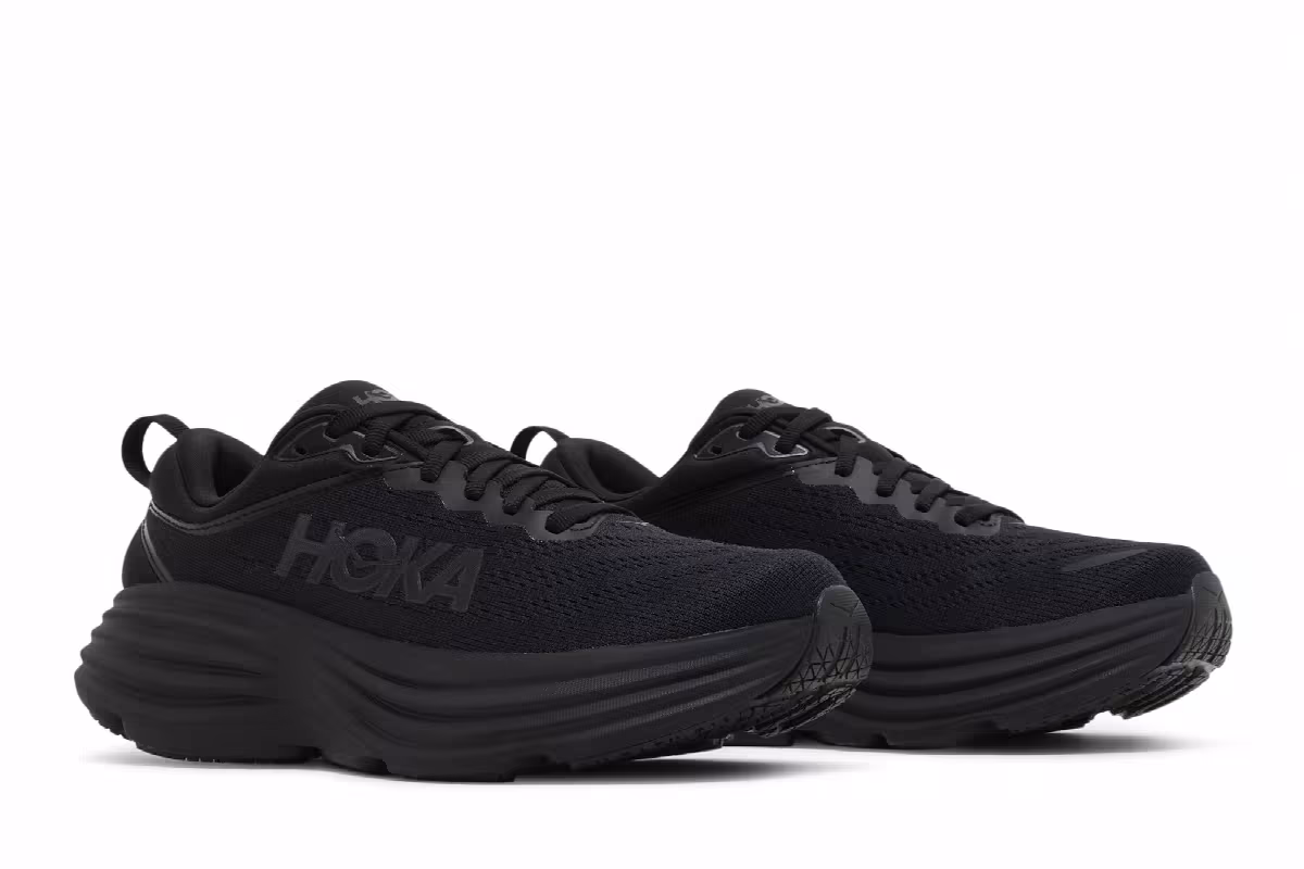 HOKA Women's Bondi 8 Black, view 9