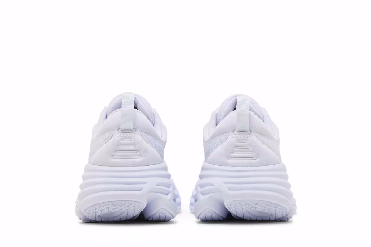 HOKA Women's Bondi 8 White, view 7