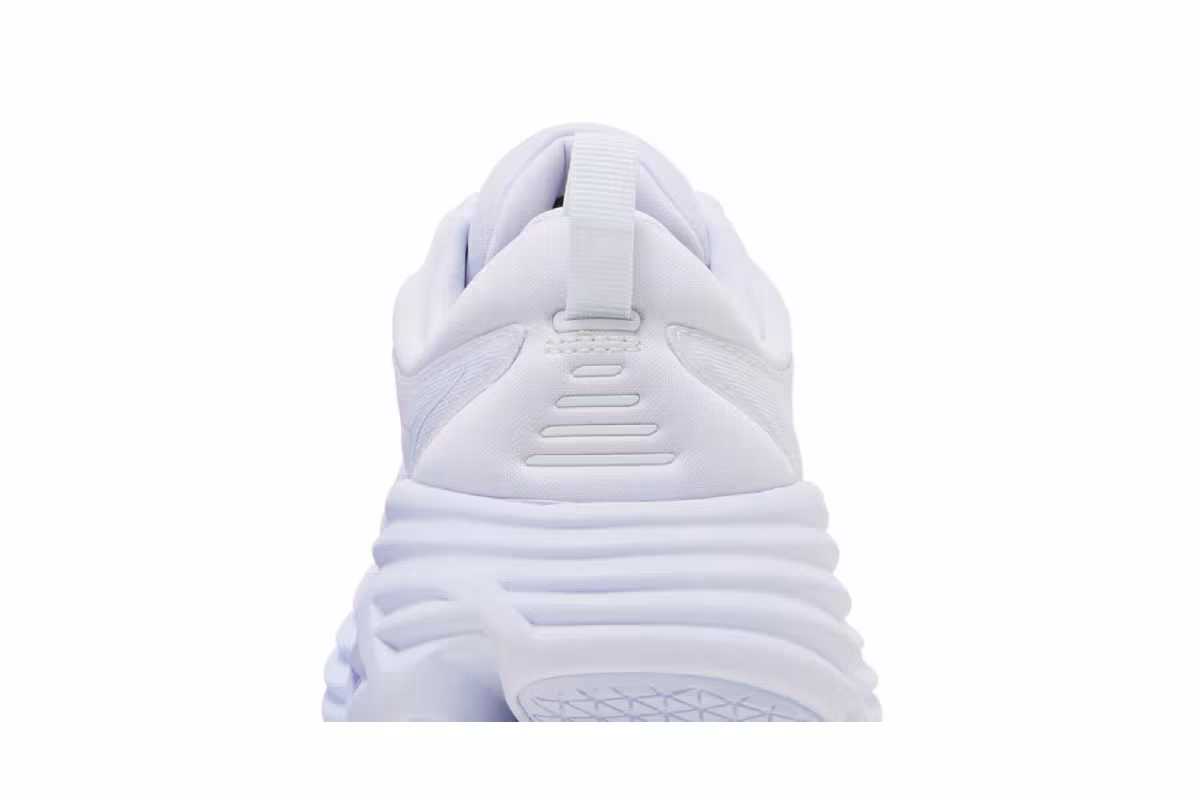 HOKA Women's Bondi 8 White, view 8
