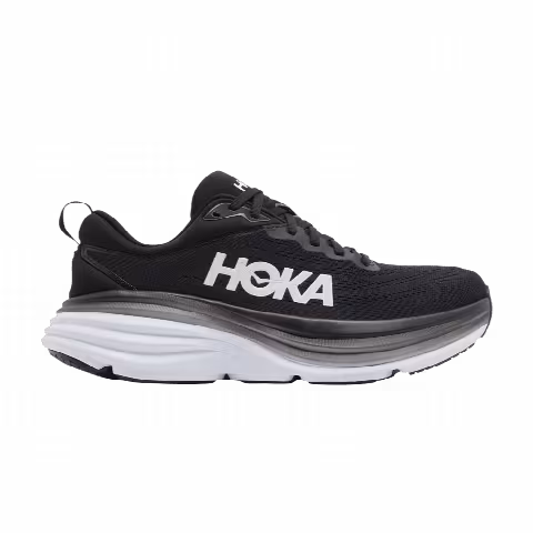 HOKA Wmns Bondi 8 'Black White'