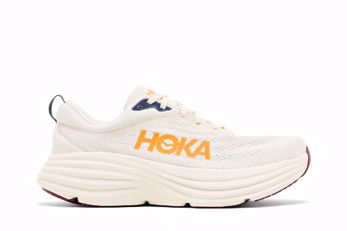HOKA Bondi 8 Oat Milk Alabaster, view 2