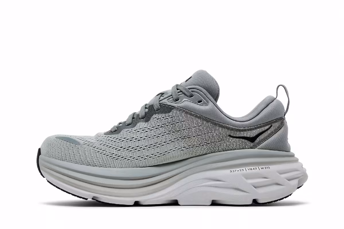 HOKA Bondi 8 Sharkskin, view 4