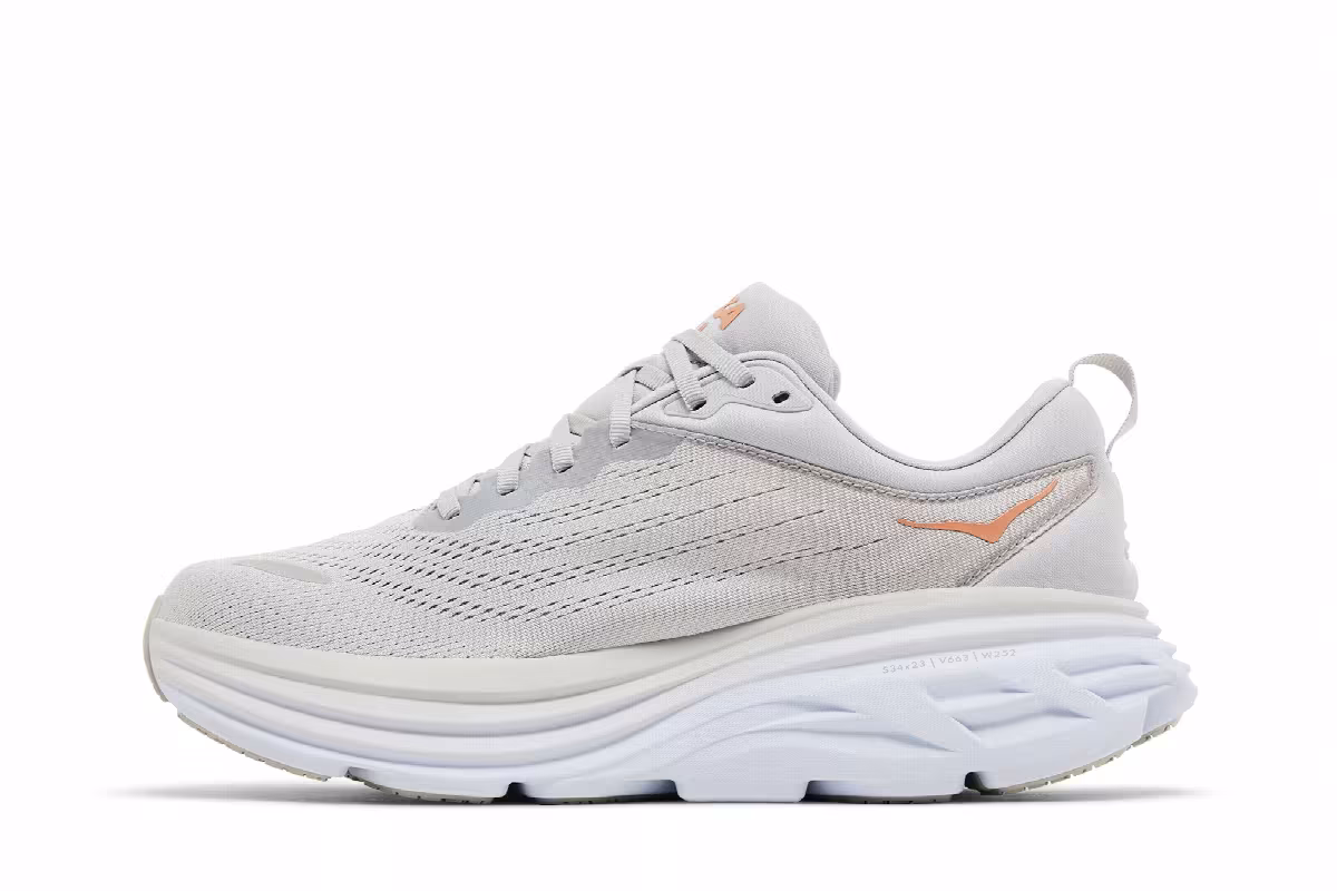 HOKA Women's Bondi 8 Harbor Mist, view 4