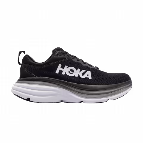 HOKA Wmns Bondi 8 D Wide 'Black White'