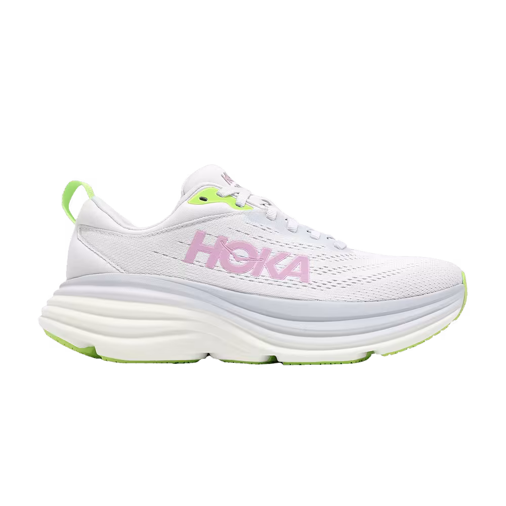 HOKA Women's Bondi 8 Wide Sea Ice Pink Twilight