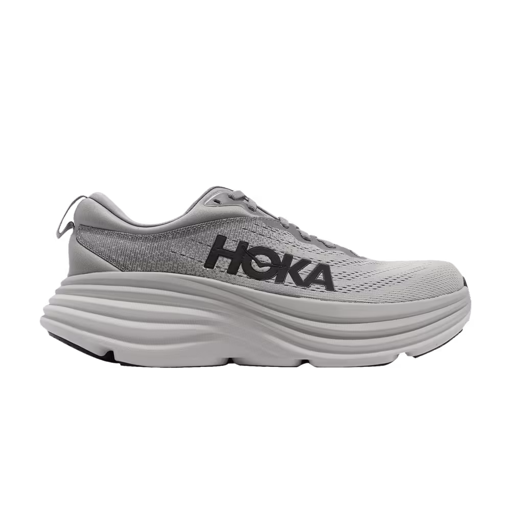 HOKA Bondi 8 4E X-Wide Shark Grey