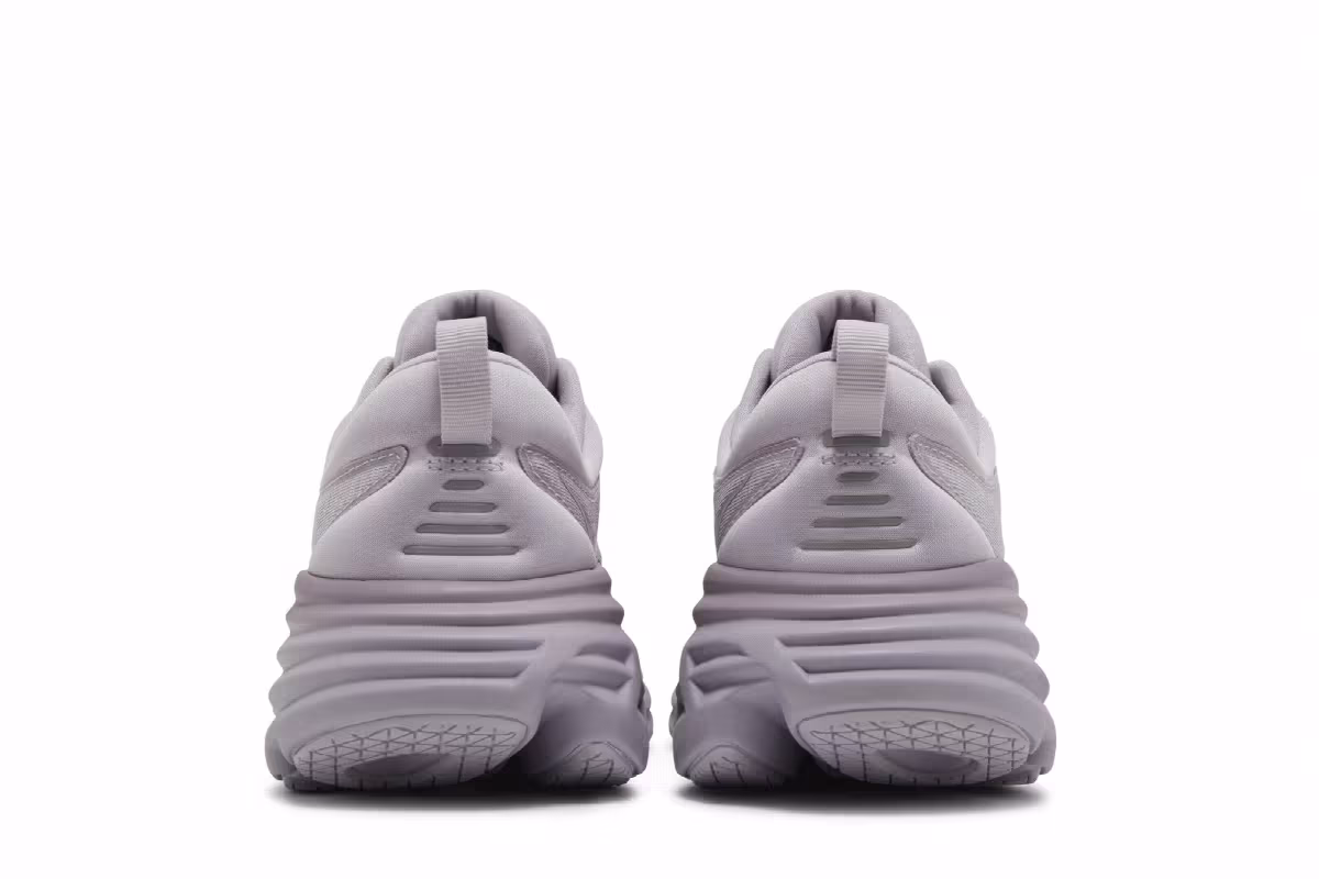 HOKA Women's Bondi 8 Lilac Marble, view 7