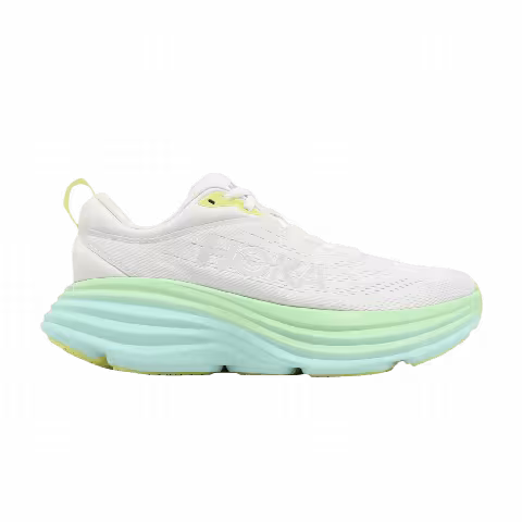 HOKA Wmns Bondi 8 Wide 'Blanc De Blanc Sunlit Ocean'