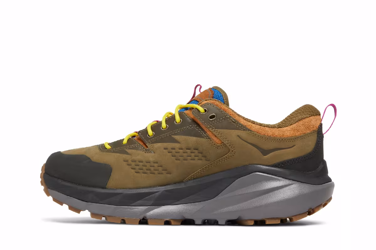 Bodega x HOKA Kaha Low GTX Martini Olive Almond, view 4