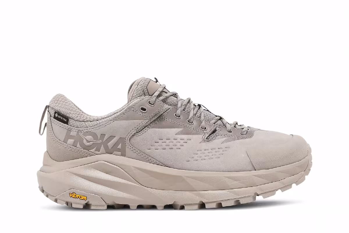 HOKA Kaha Low GTX Simply Taupe Bungee Cord, view 2
