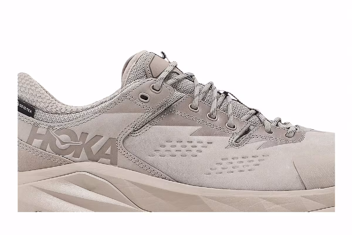 HOKA Kaha Low GTX Simply Taupe Bungee Cord, view 3