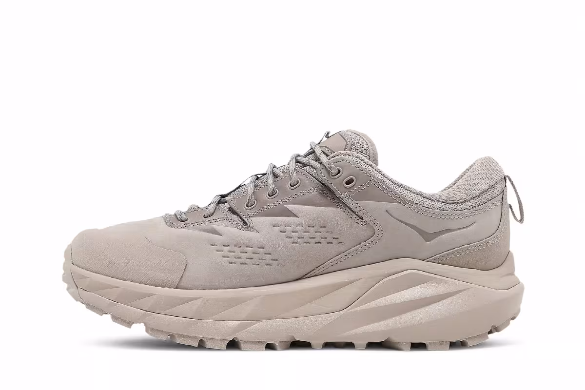 HOKA Kaha Low GTX Simply Taupe Bungee Cord, view 4