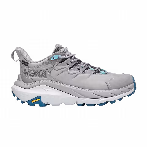 HOKA Wmns Kaha 2 Low GORE-TEX 'Sharkskin Blue Coral'