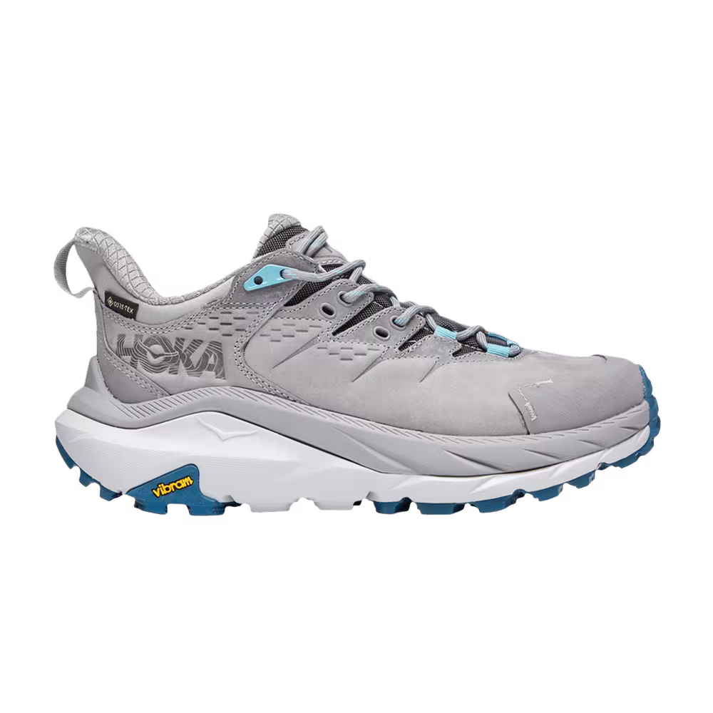 HOKA Women's Kaha 2 Low GORE-TEX Sharkskin Blue Coral