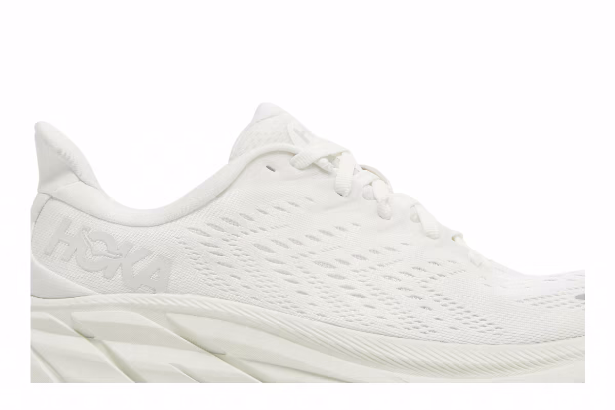 HOKA Women's Clifton 8 White, view 3