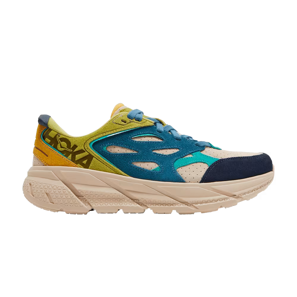 HOKA Clifton L Suede Multi-Color