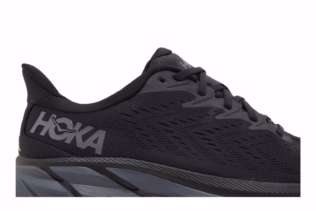 HOKA Clifton 8 Black, view 3