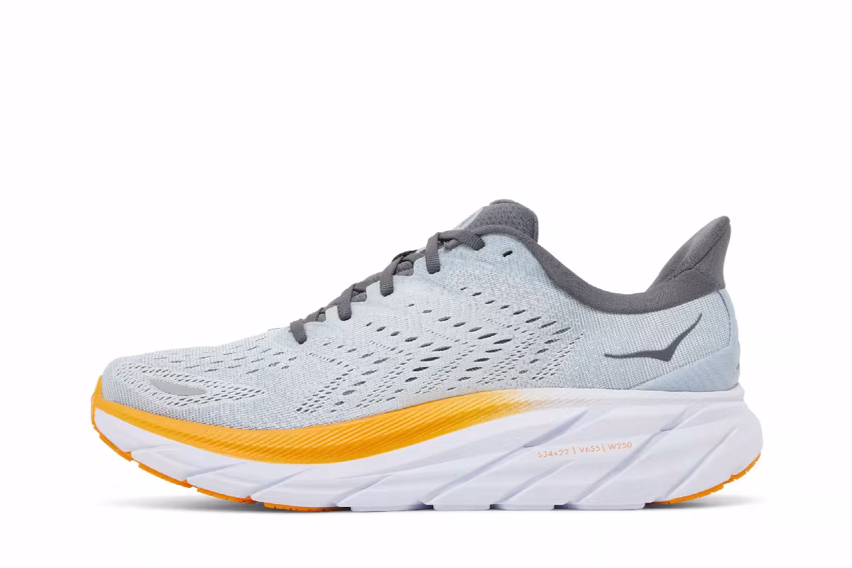 HOKA Clifton 8 Blue Fog Plein Air, view 4