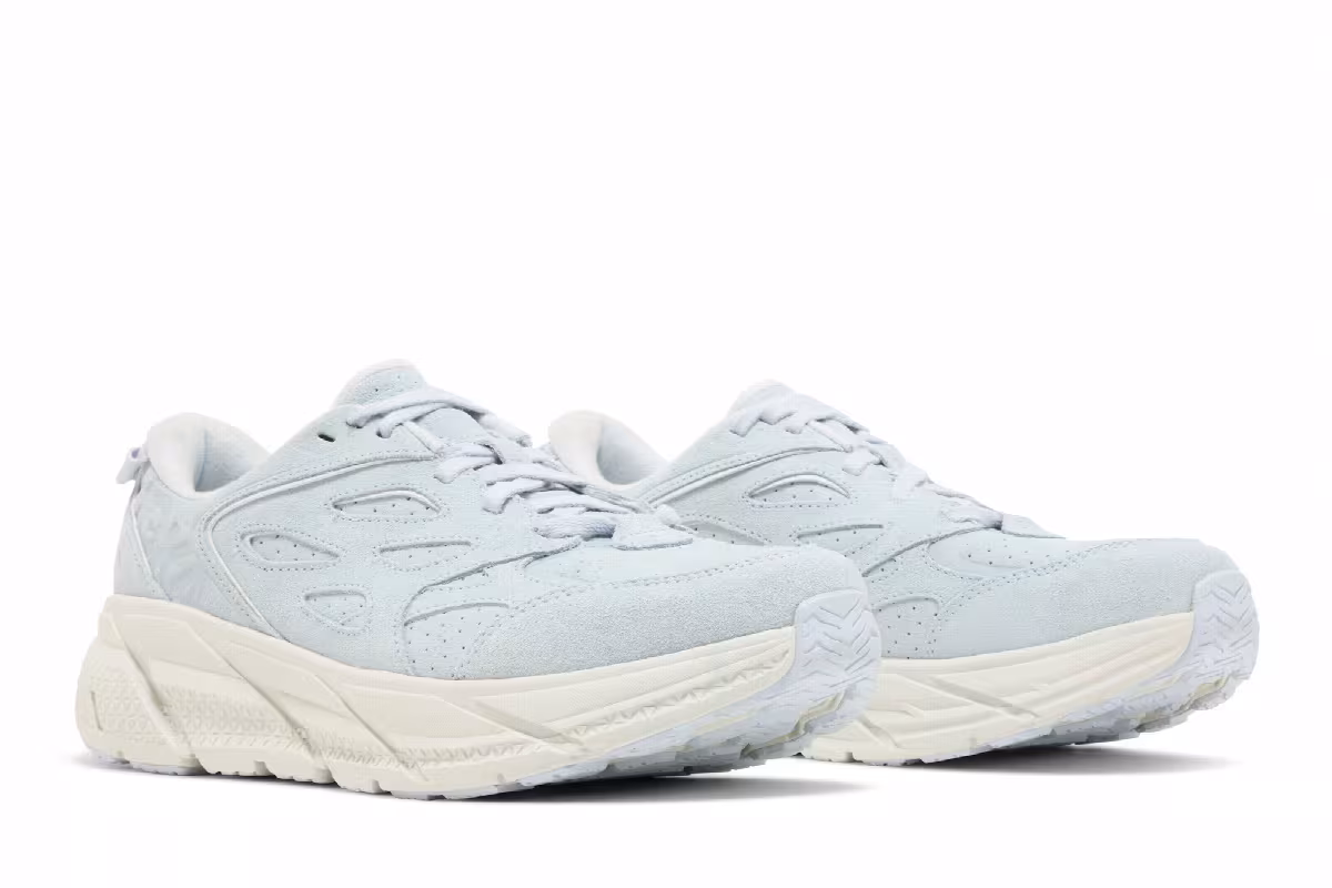 HOKA Clifton L Suede Country Air, view 9