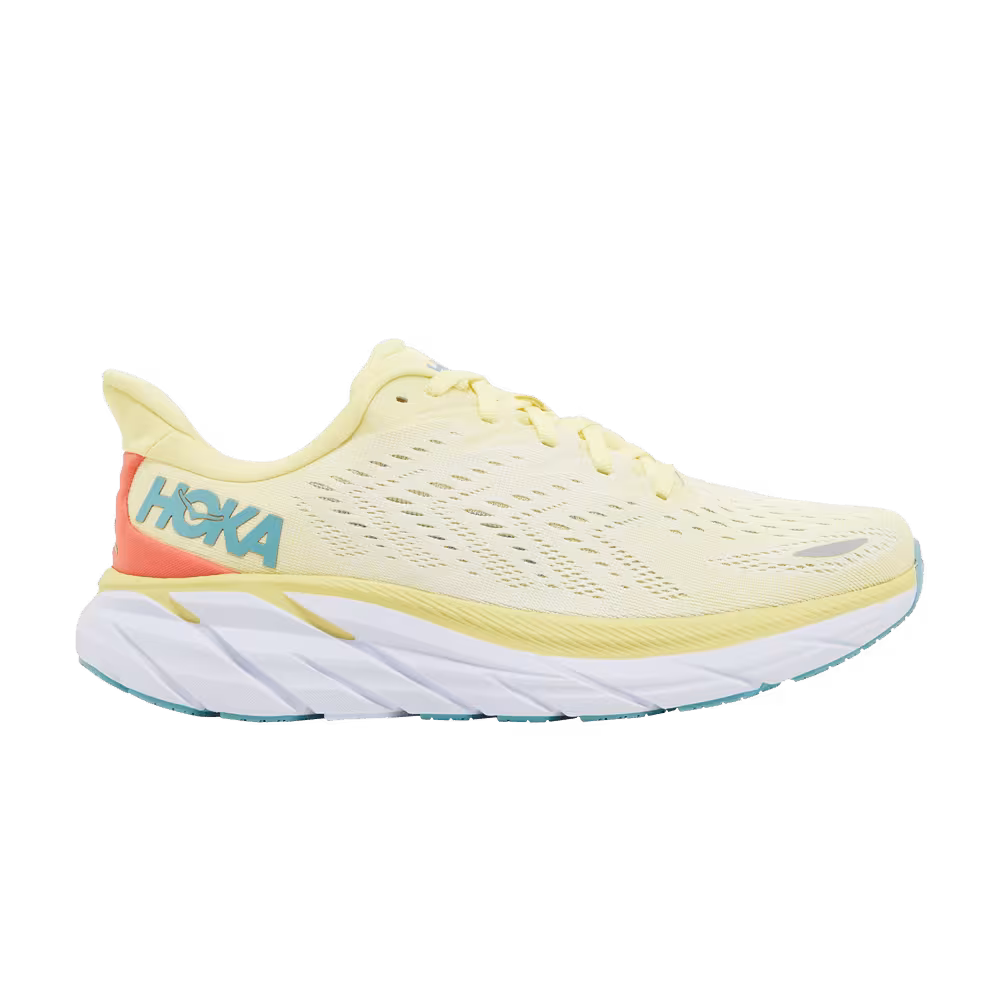 HOKA Women's Clifton 8 Yellow Pear