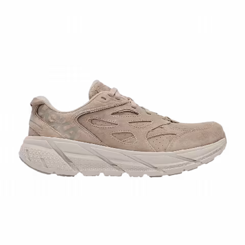 HOKA Clifton L Suede 'Simply Taupe'