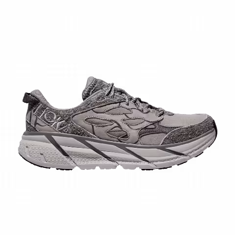 HOKA Clifton L Suede 'Elite Terrain System - Galactic Grey'
