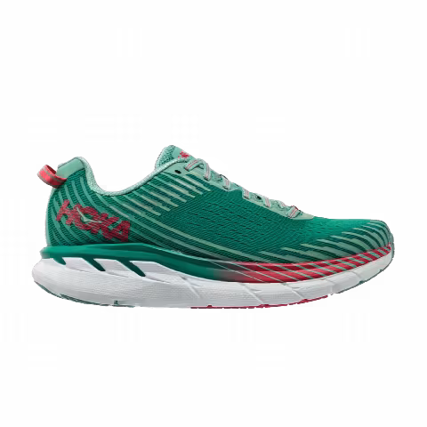 HOKA Wmns Clifton 5 'Green Blue Slate Canton'