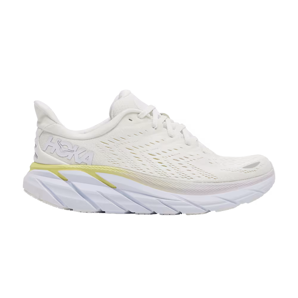HOKA Women's Clifton 8 Blanc De Blanc