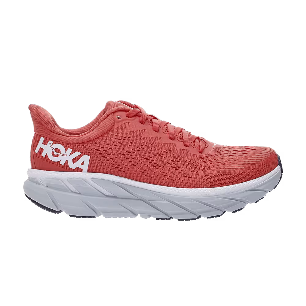HOKA Women's Clifton 7 Hot Coral