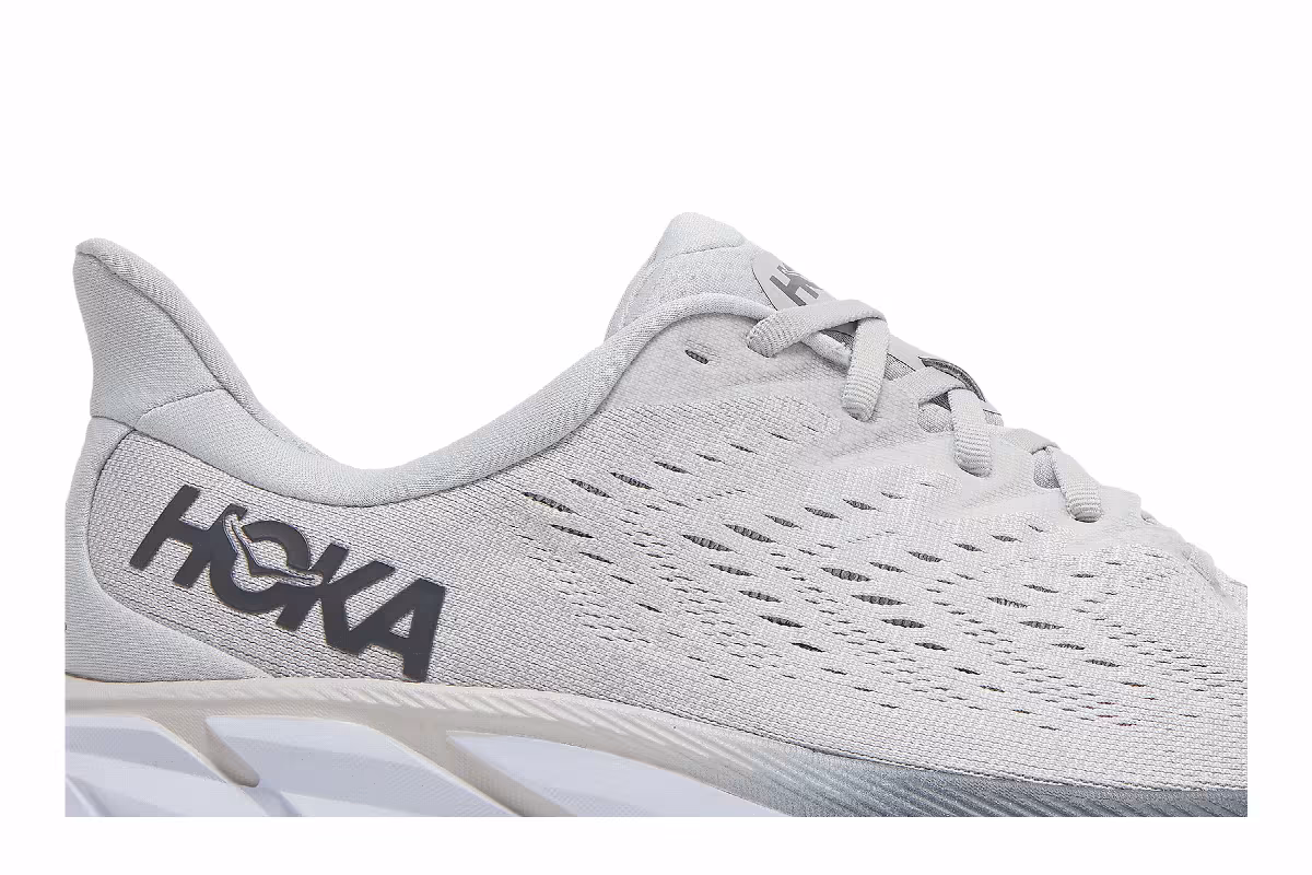 HOKA Clifton 8 2E Wide Lunar Rock Nimbus Cloud, view 3