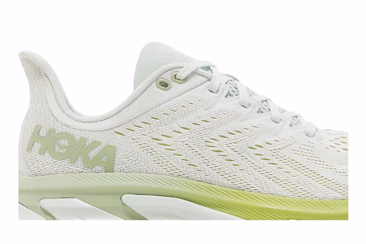 HOKA Clifton Edge Blue Flower Green Glow, view 3