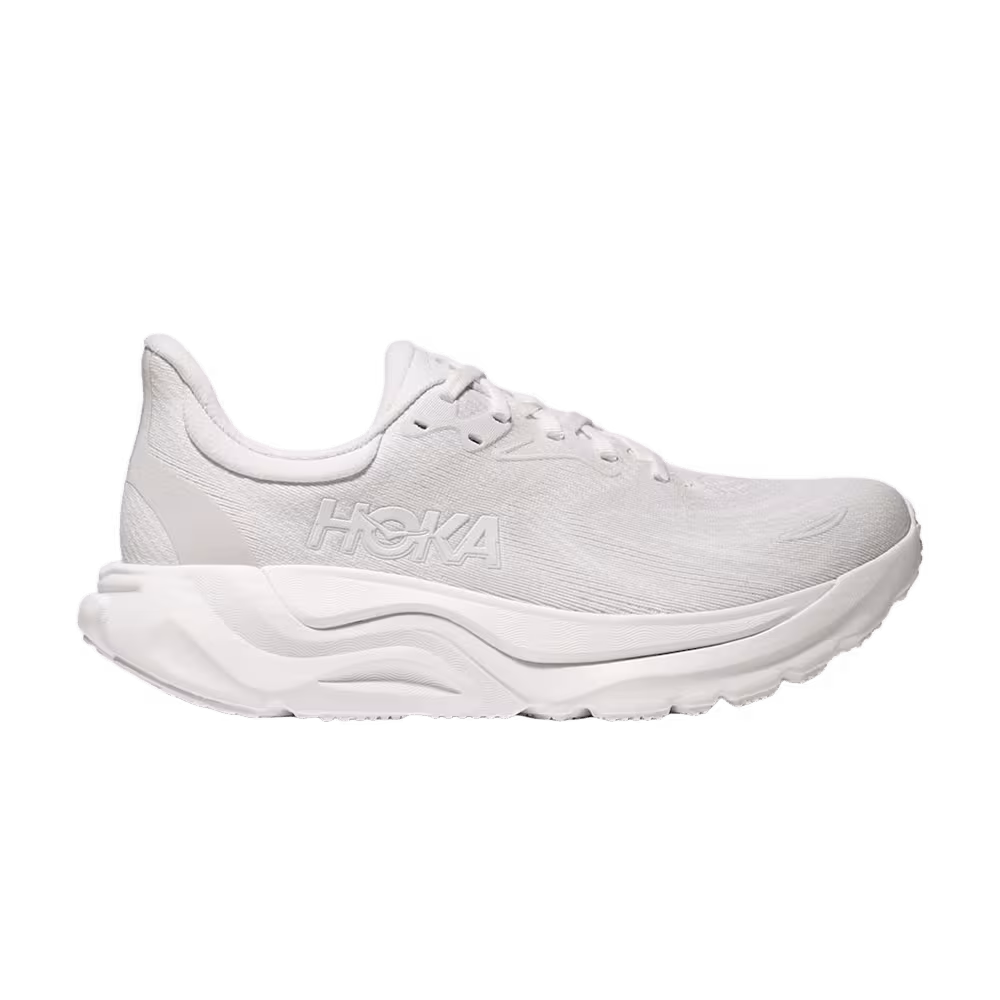 HOKA Women's Arahi 8 Wide Triple White