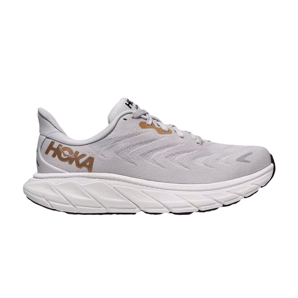 HOKA Women's Arahi 6 Wide Nimbus Cloud Rose Gold
