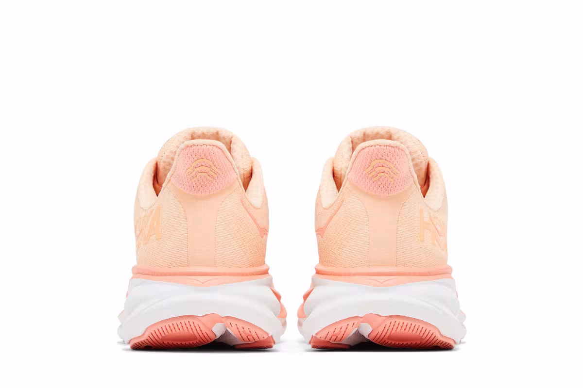 HOKA Women's Clifton 9 Cantaloupe, view 7