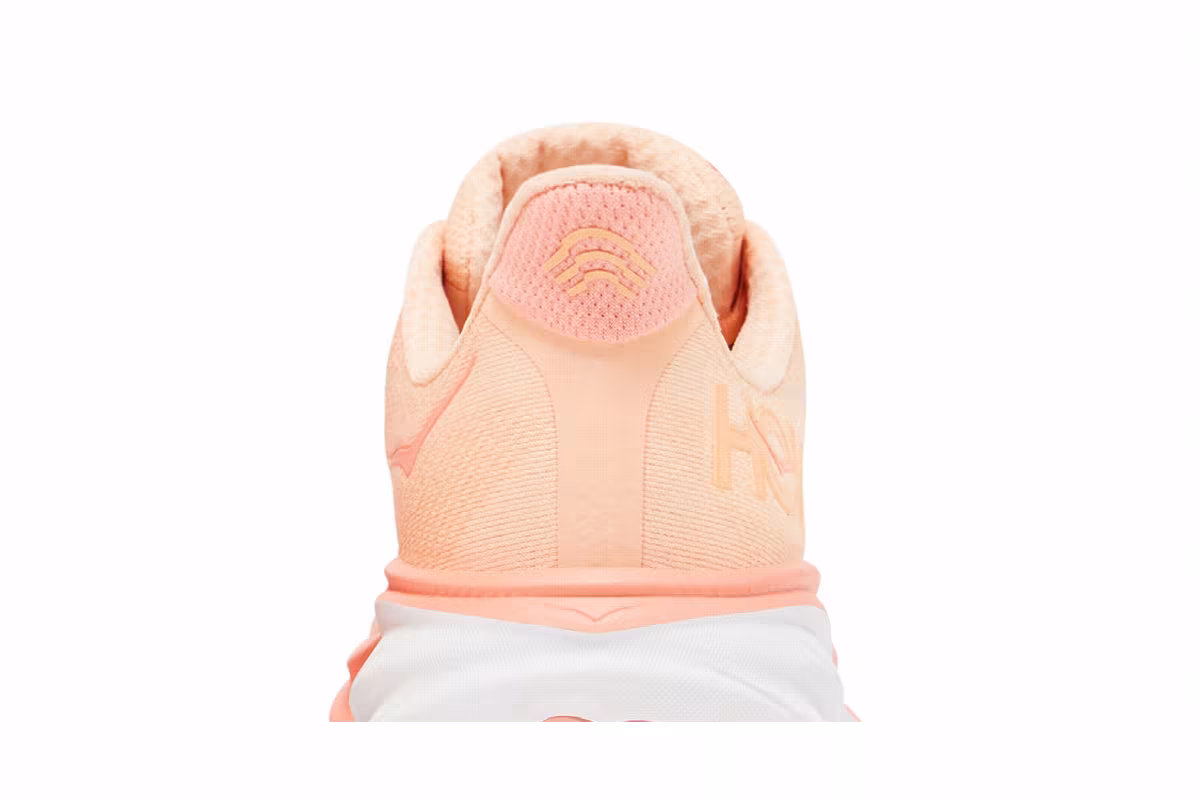 HOKA Women's Clifton 9 Cantaloupe, view 8