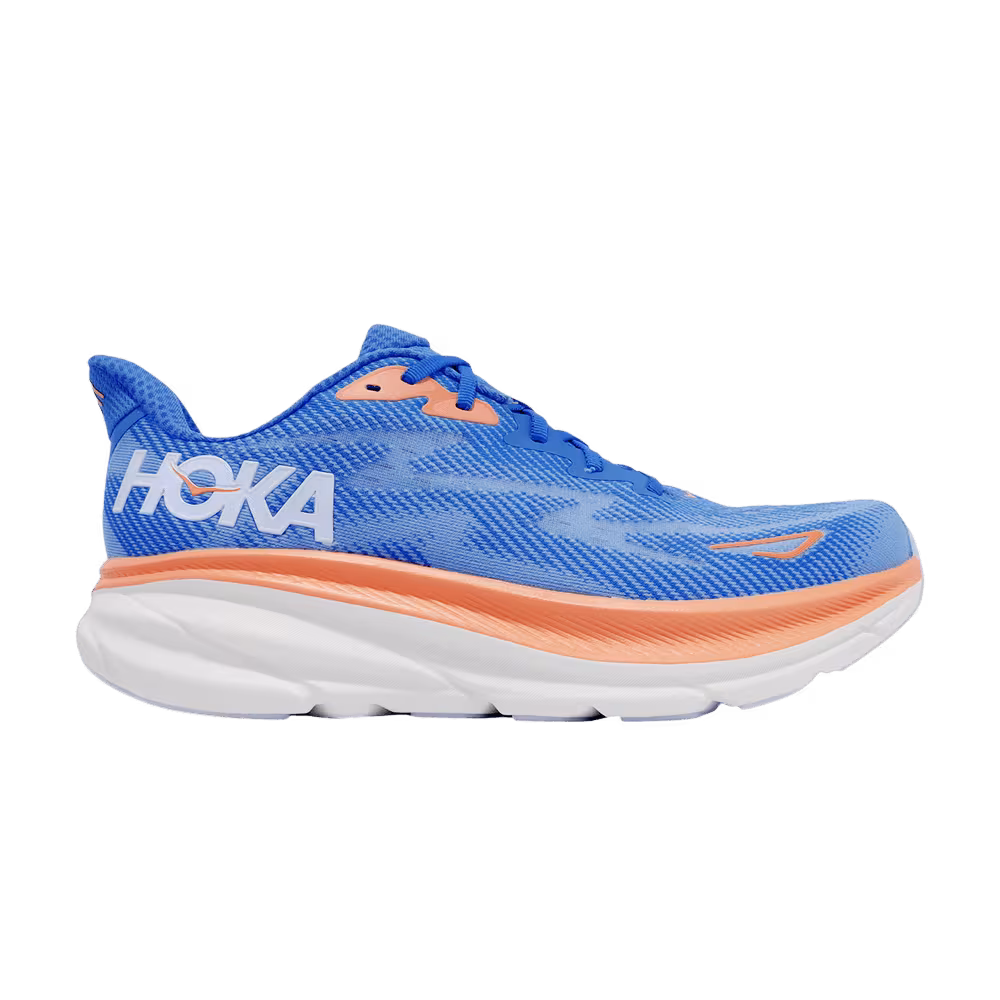 HOKA Clifton 9 2E Wide Coastal Sky All Aboard