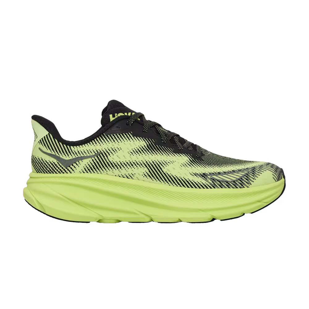HOKA Clifton 9 GORE-TEX TS Black Lettuce