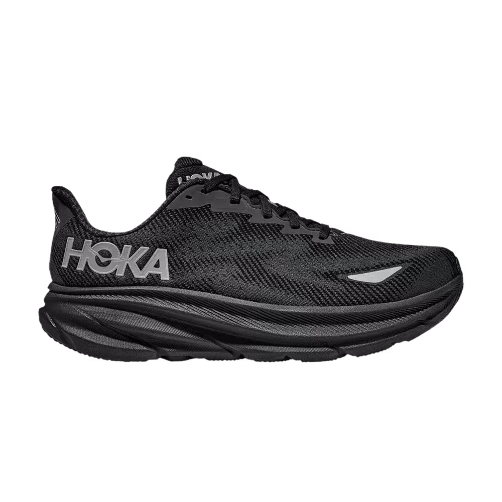 HOKA Women's Clifton 9 GORE-TEX Triple Black 2024