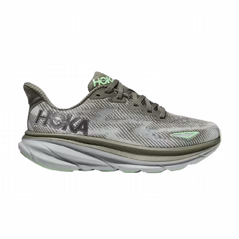 HOKA Wmns Clifton 9 'Olive Haze Mercury'