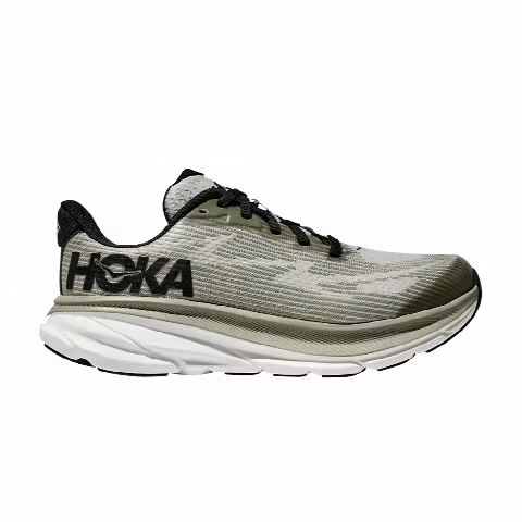 HOKA Clifton 9 Kids 'Sea Moss Forest Lichen'