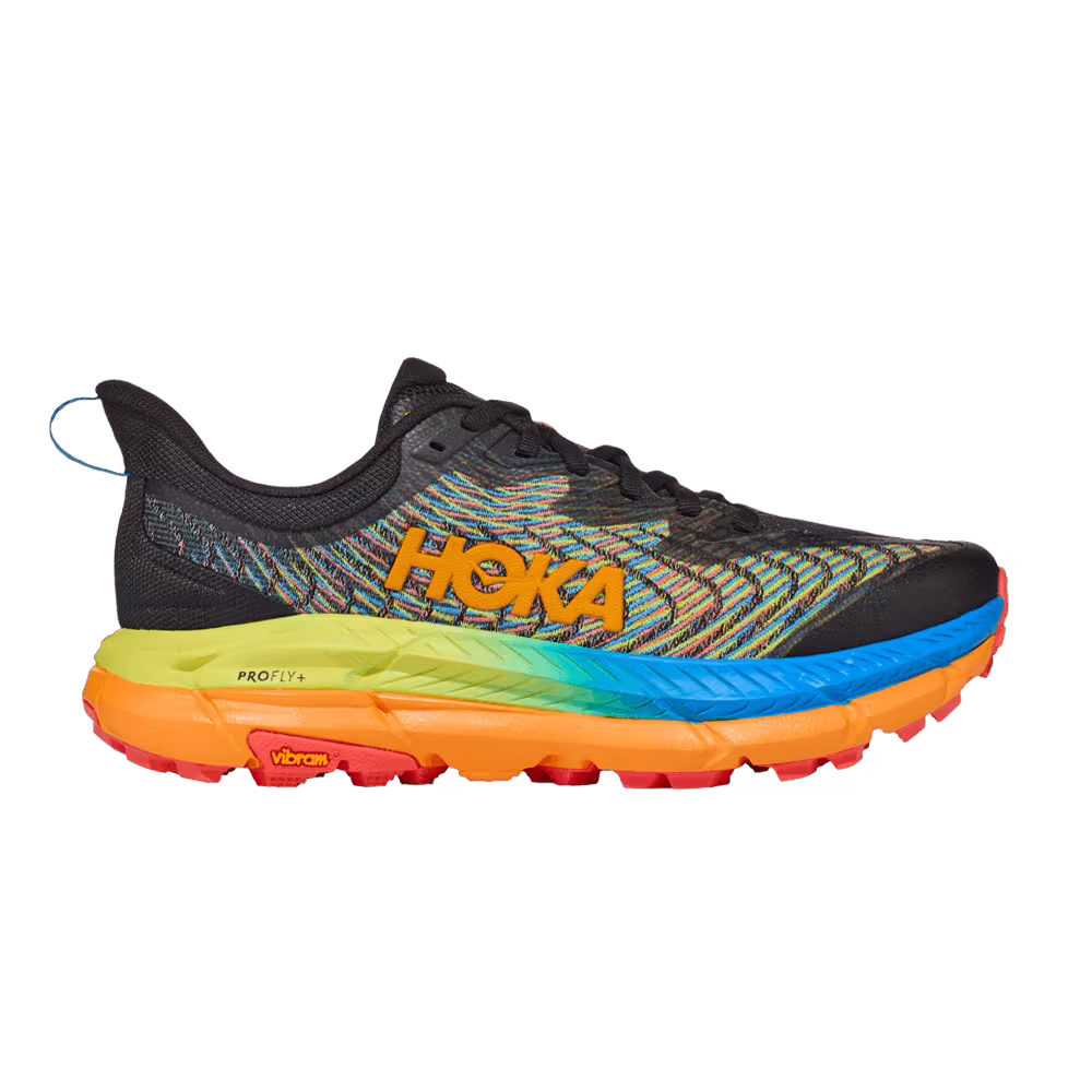 HOKA Mafate Speed 4 Black Multi-Color