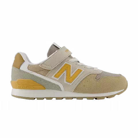 New Balance 996 Hook & Loop Little Kid Wide 'Timberwolf Dried Apricot'