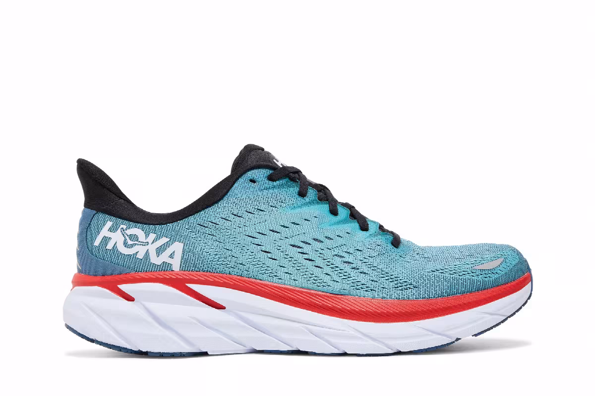 HOKA Clifton 8 Real Teal, view 2