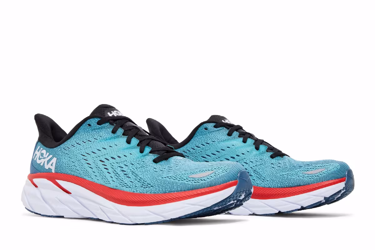 HOKA Clifton 8 Real Teal, view 9